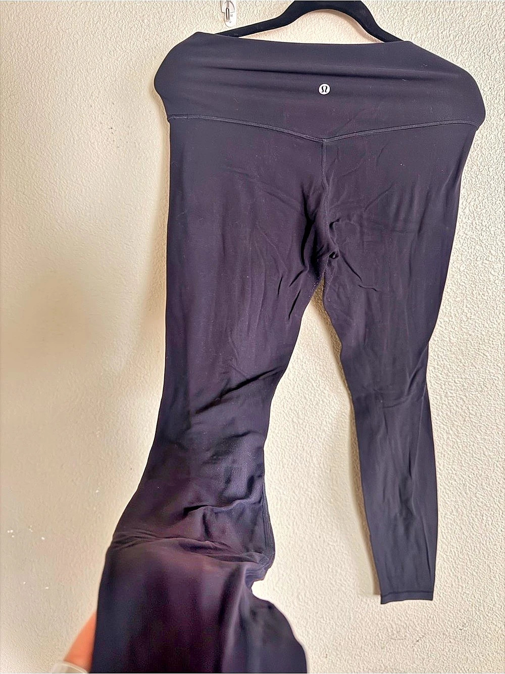 lululemon Black Leggings Waist 8